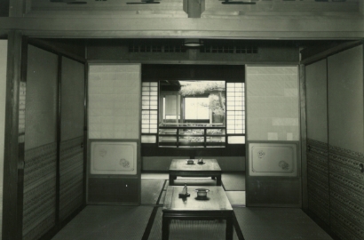 The restaurant on the second floor before remodeling in 1970